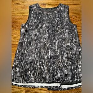 **4/$12** Nic+Zoe Dress Tank/Blouse Pebble Design Size XS